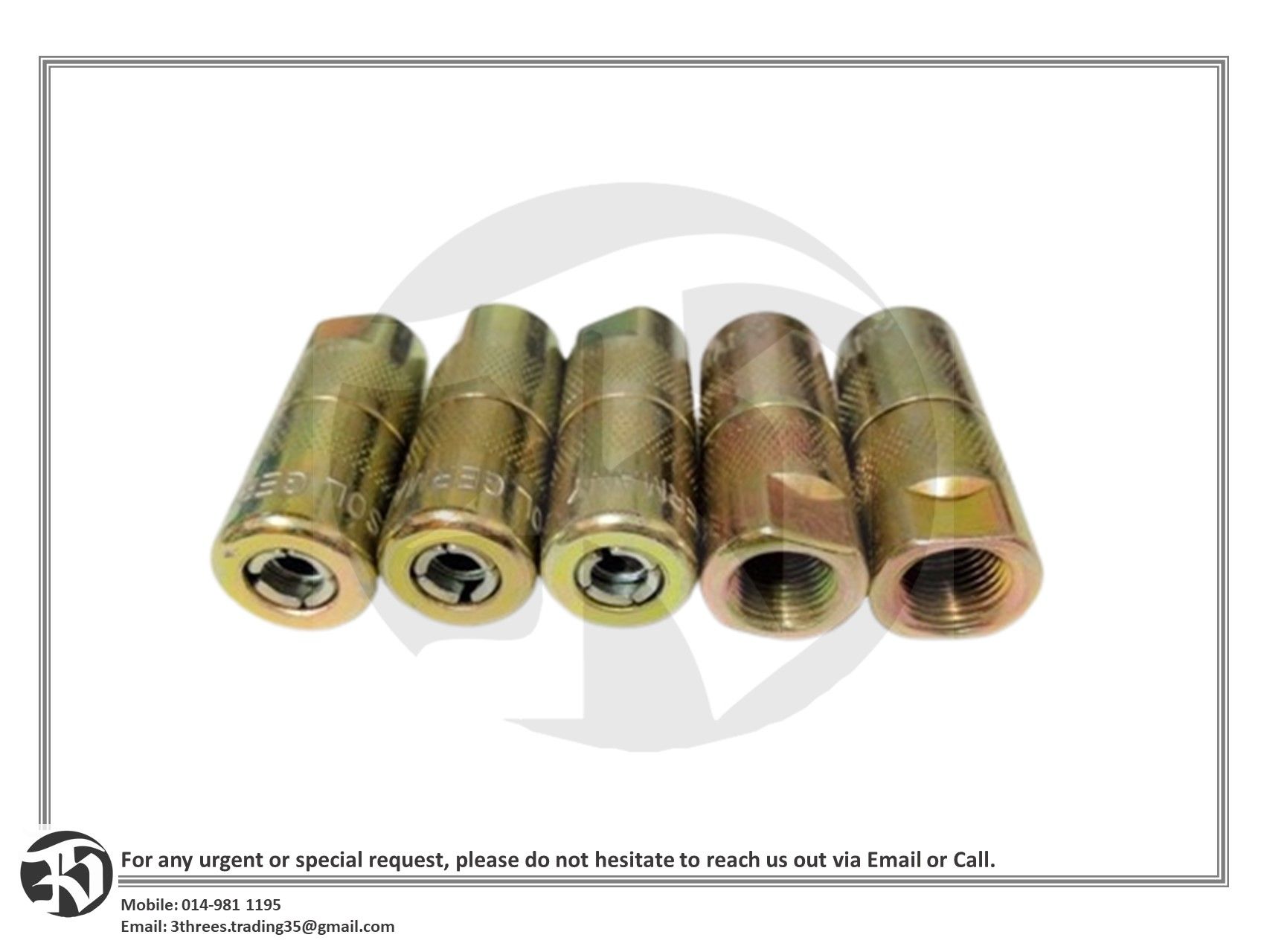 Heavy Duty Grease Coupler Nozzle