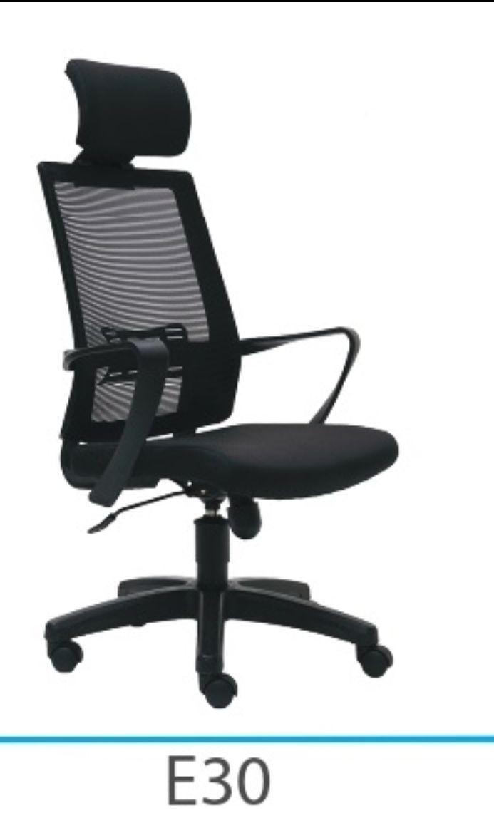 Mesh Chair With Headrest E30