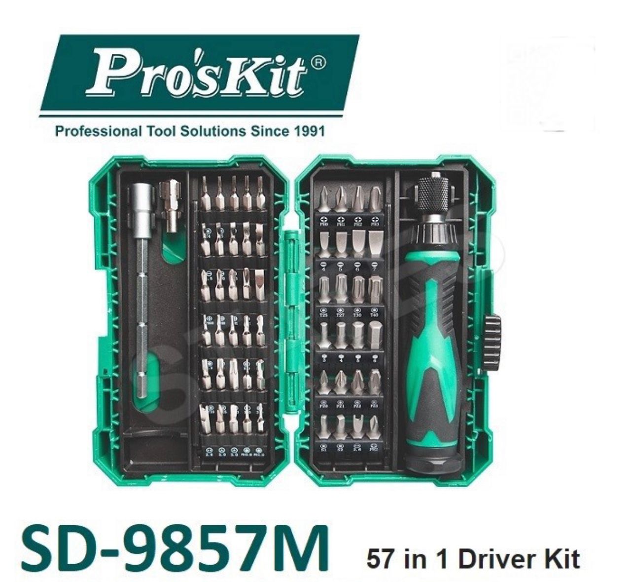 Proskit PRO'SKIT SD-9857M / SD9857M 57 IN 1 DRIVER KIT [ PROSKIT ]