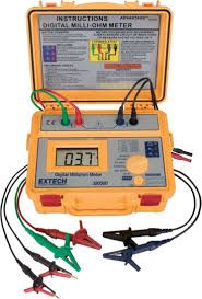 EXTECH 380580-NIST MILLIOHM METER W/NIST