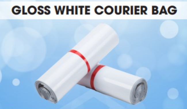 Extra Thick Courier Bag 100pcs (White) 20cm x 30cm