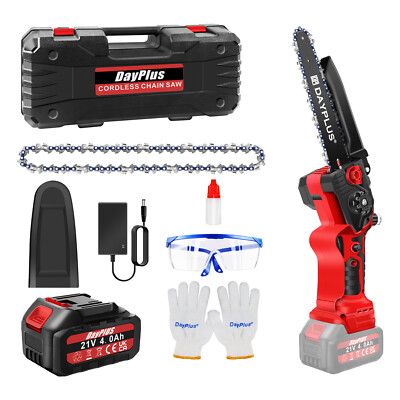 MKF 21V CORDLESS CHAIN SAW 8"