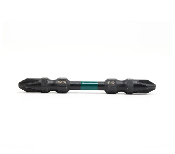 Sata 10PC 1/4’’ D/E IMPT BITS, 110MM L, #2#2