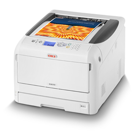 Genuine Malaysia OKI Warranty - OKI C833dn (c/w Power Cord & USB Cable) PRINTER