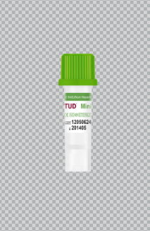 TUD MINI LITHIUM HEPARIN 0.5ML