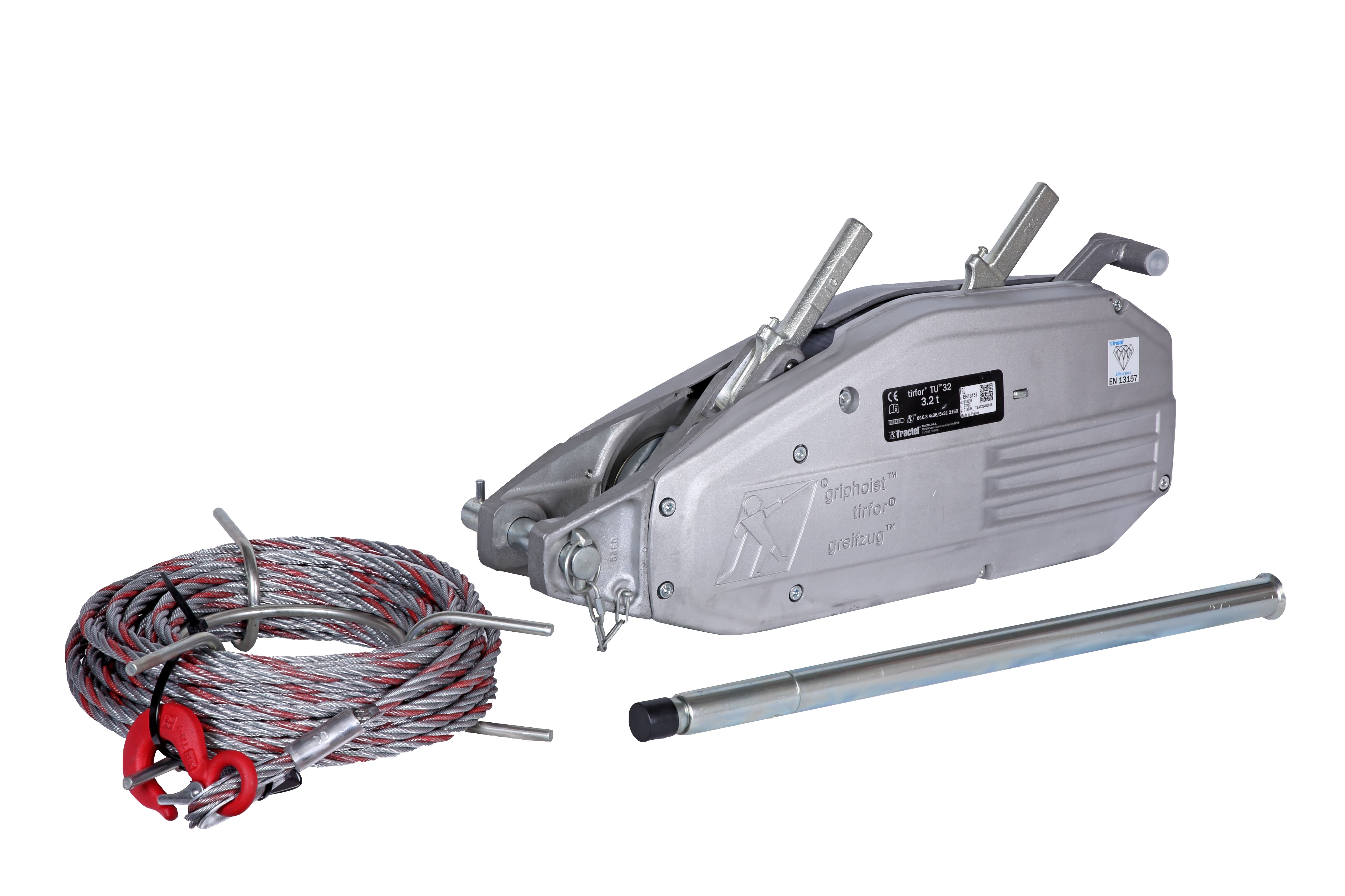 TIRFOR TU32  WIRE ROPE 30M