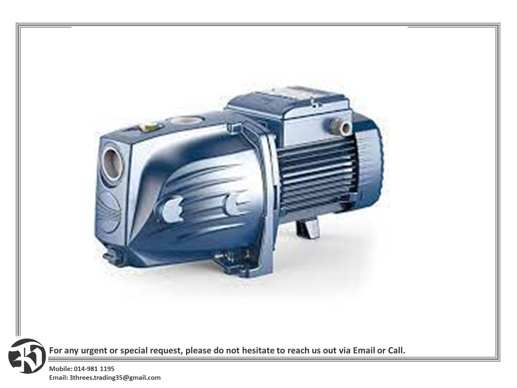 Pedrollo JSWm1C-N Self-Priming Pump