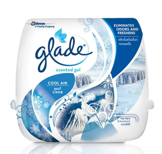 GLADE SCENTED GEL COOL AIR AIR FRESHENER 180G