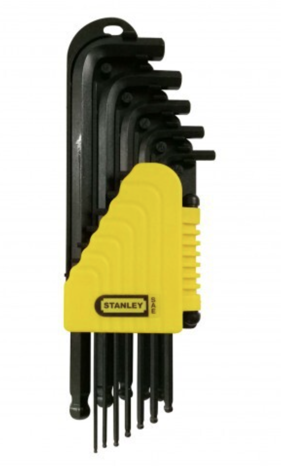 *STANLEY 69-257 HEX KEY SET 12PC L/ARM IMP