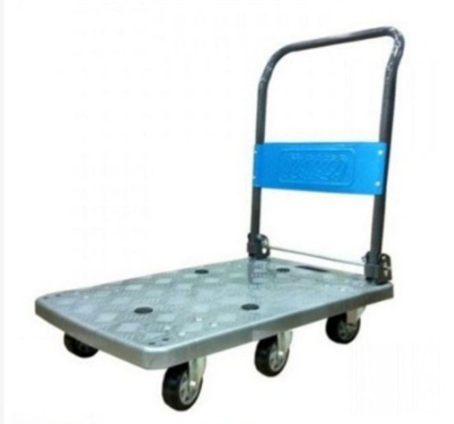 500kg Heavy duty hand truck/ trolley, Foldable platform trolley, troli (Random colour)