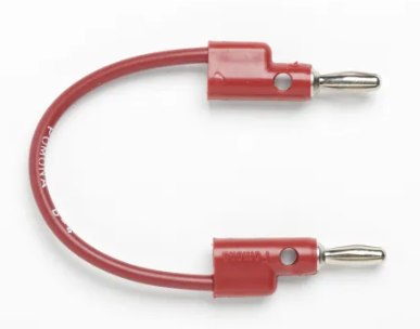 Fluke PATCH B-12-2#/BULK Banana Plug Patch Cord (red) Bulk