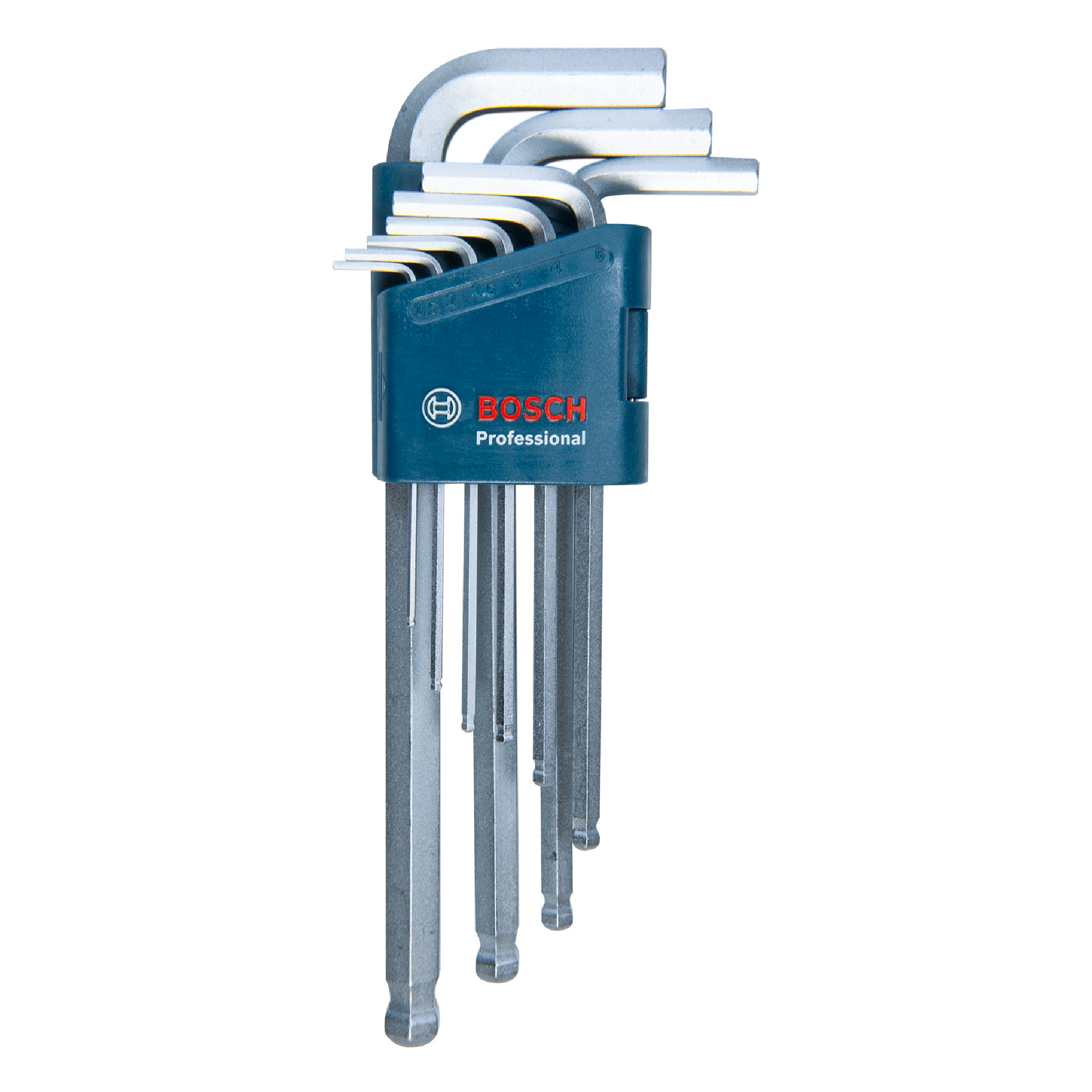 BOSCH Hex Key Set 9pc - Ball Point (1.5 - 10mm)