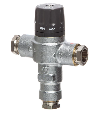 Caleffi 5219 Series Adjustable Thermostatic Mixing Valve 3/4"