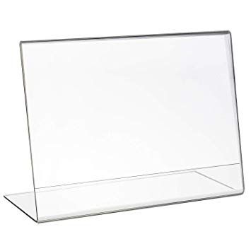 Acrylic Landscape Information Holder 7'' x 5'' A5