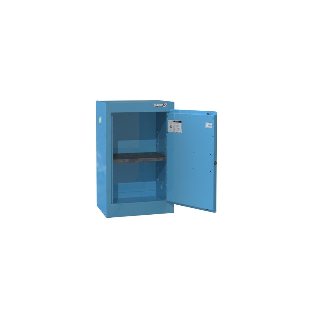 Acid Storage Cabinet. 12 Gallons (45 Litres). Blue