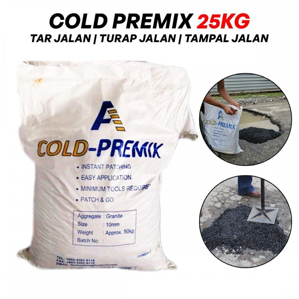 A 25Kg COLD-PREMIX ASPHALT