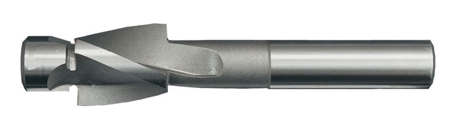 Sherwood Counterbore, 15mm, High Speed Steel, 3 fl, Plain Shank, Uncoated SHR0213620K