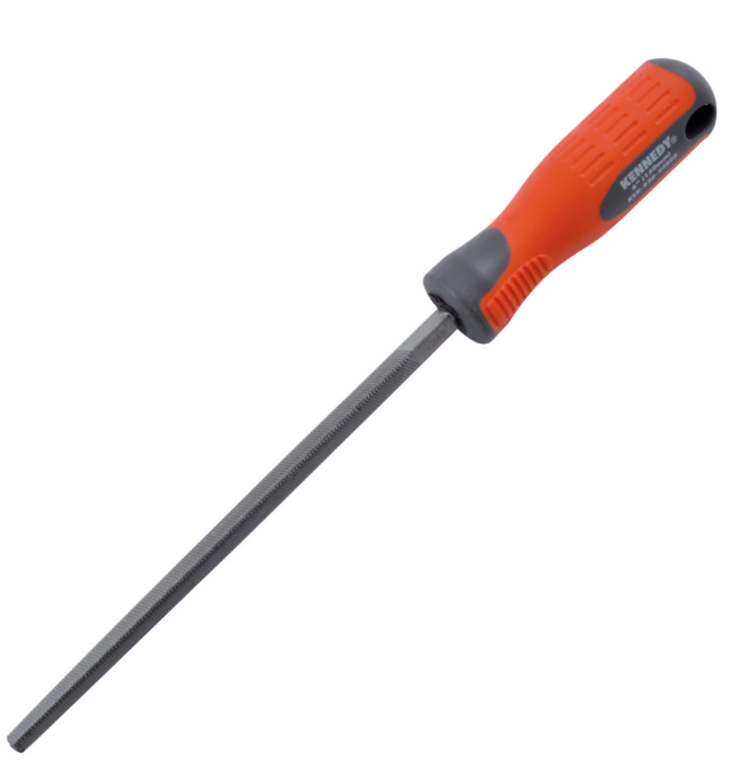 Kennedy 150mm (6") Square Bastard Engineers File With Handle KEN0302480K