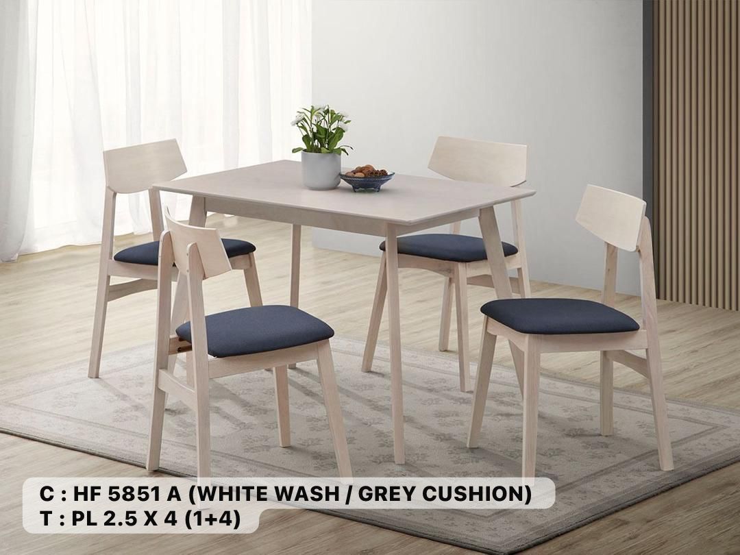 MEJA MAKAN 4 PAX / DINING TABLE FOR 4 PERSONS