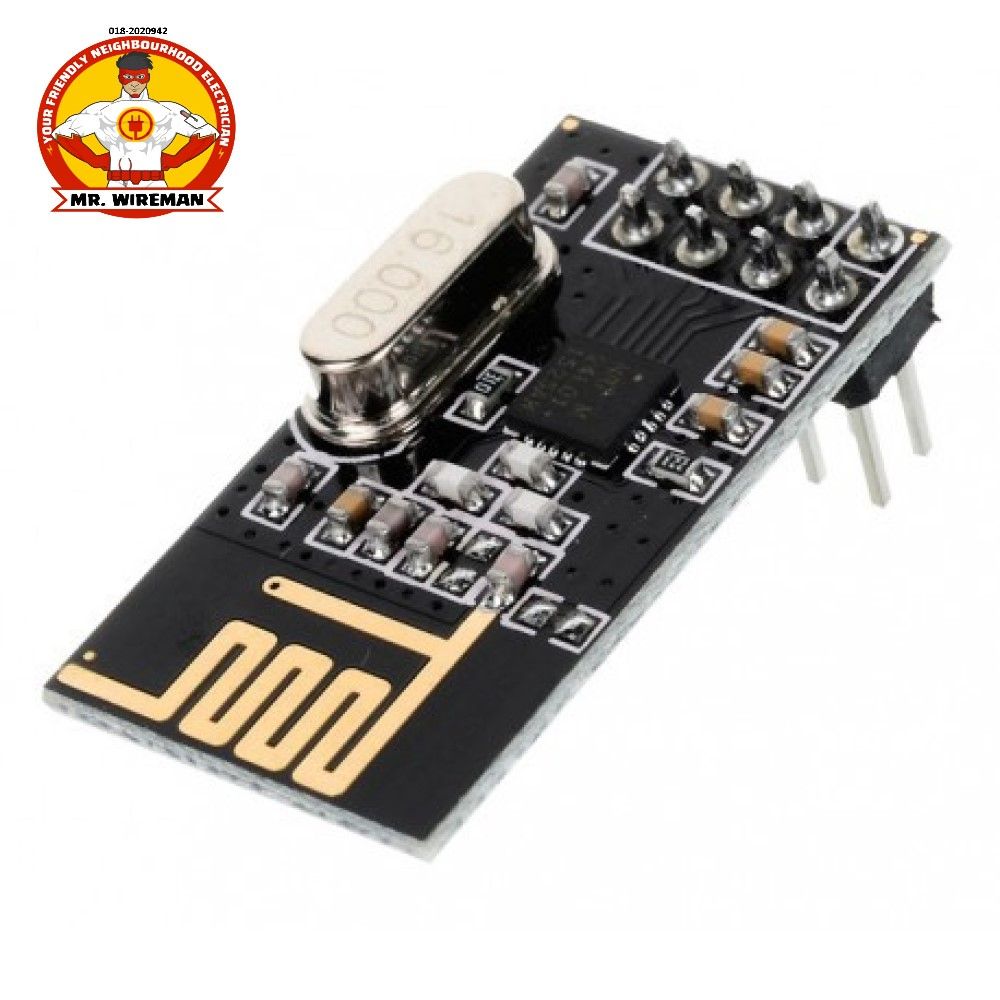 Arduino NRF24L01+ 2.4Ghz RF Wireless Module Transceiver