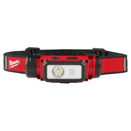 Milwaukee Headlamp L4 HL2 -301 USB Rechargeable Hard Hat Headlamp- 600 Lumen