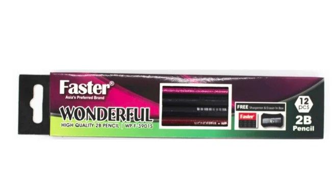 FASTER 3901S WONDERFUL 2B PENCIL 12'S