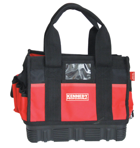 Kennedy-Pro Tool Tote Bag, 600 Denier Polyester, (L) 330mm x (W) 200mm x (H) 265mm