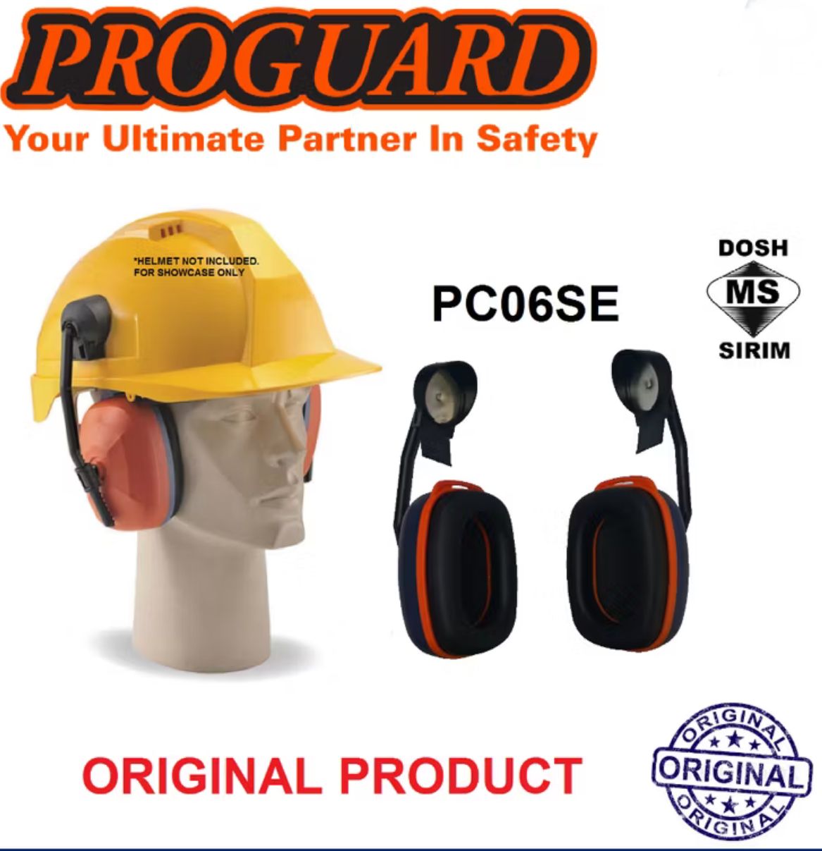 PROGUARD Safety Slotted Earmuff PC06SE