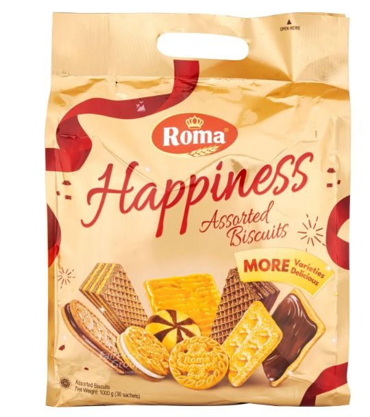 Roma Happiness Assorted Biscuit (1kg)