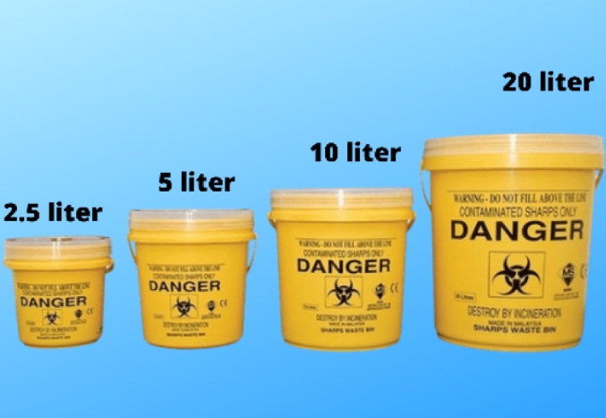 PERSTORP Medical sharps waste bins ( 2.5L 5L 10L 20L )