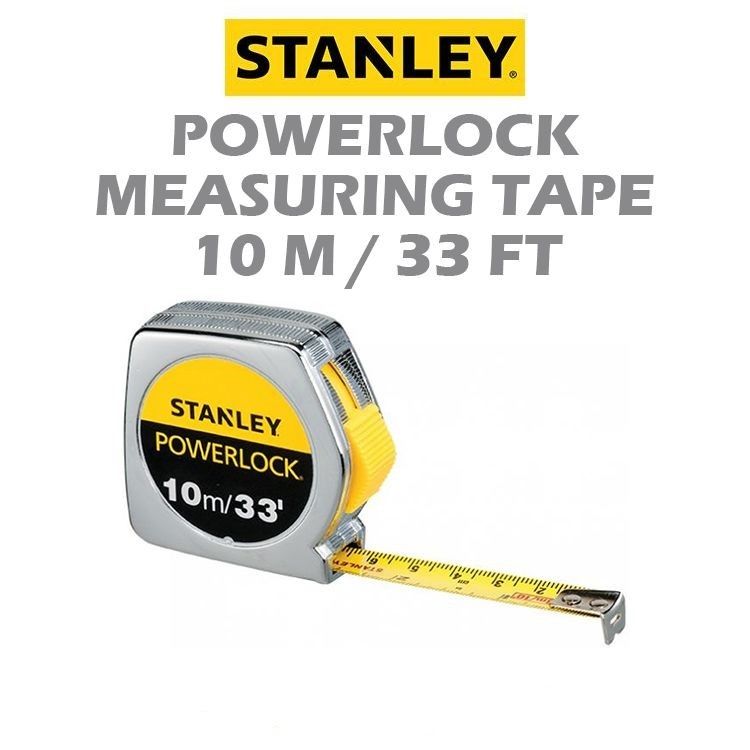 STANLEY POWERLOCK MEASURING TAPE STHT33463-8