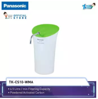 Genuine Malaysia Panasonic Warranty - Panasonic Water Purifier TK-CS10 (6.5L/Mins) Filter Capacity TK-CS10-WMA