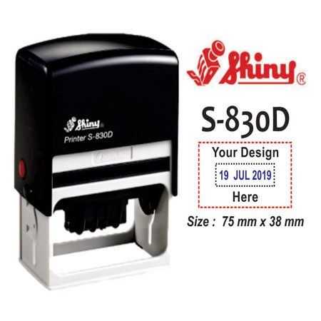 Shiny S-830D Rubber Stamp Self Ink