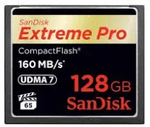 SANDISK CF EXTREME PRO 128GB