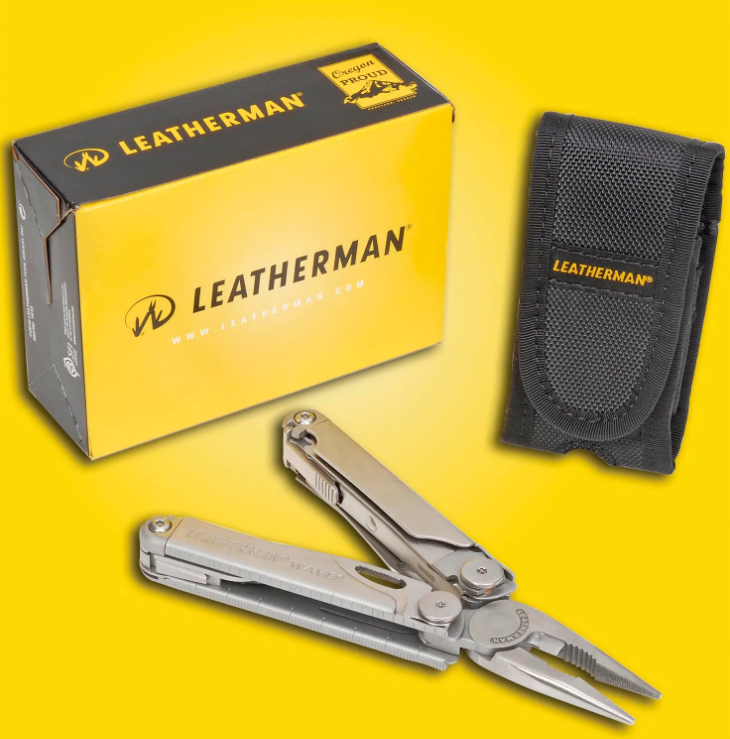 Leatherman® Wave®+ Stainless Steel 18-in-1 Multi-Tool