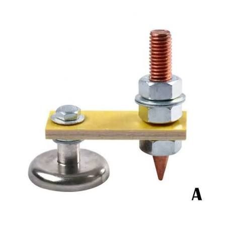 Welding Machine Ground Connector Magnetic - Single Head