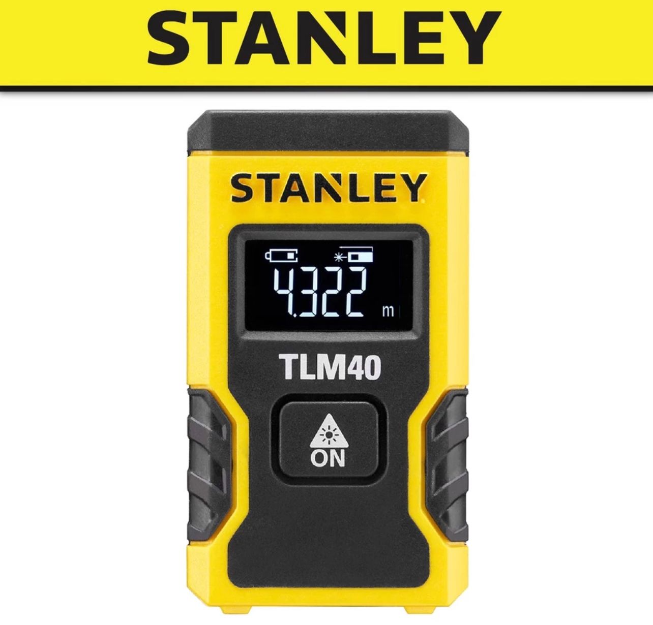 Stanley TLM40 Pocket Laser Distance Measure (12m/40ft)