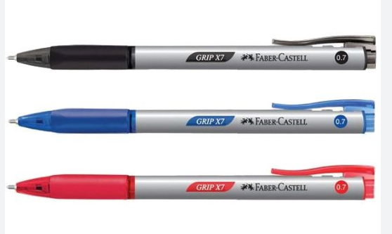 FABER-CASTELL GRIP X7 (F) 0.7MM BALL PEN