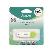 Apacer 64GB USB2.0 Flash Drive AH337 /Apacer /64GB /Flash Drive /USB 2.0 /AH337 /Storage
