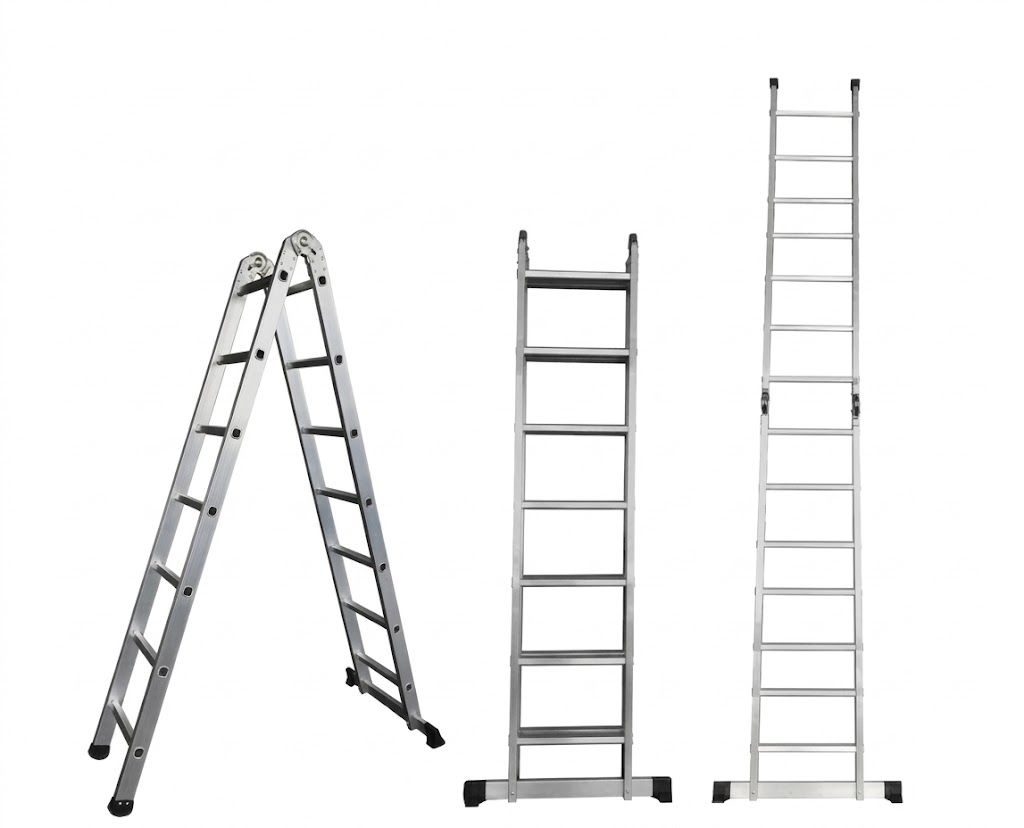 14 STEP ALUMINIUM TWO WAY MULTIPURPOSE LADDER