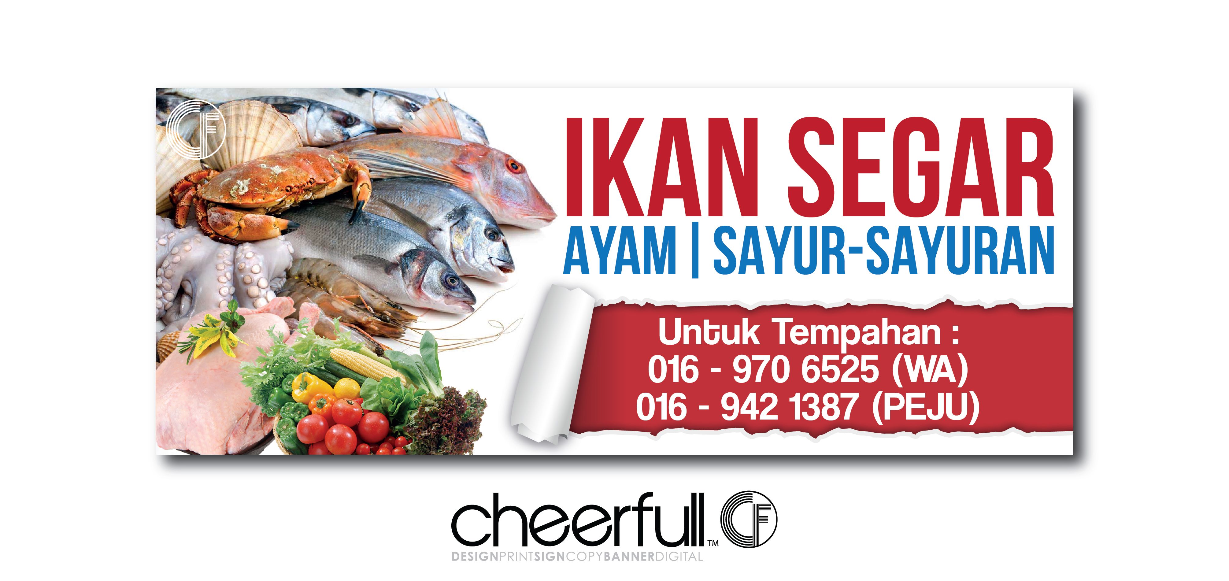 Banner with Eyelets Finishing - Printing Advertising
