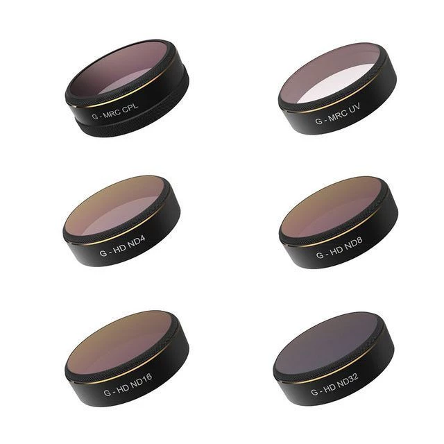 DJI Phantom 4 Pro Filters 6-pack + Case