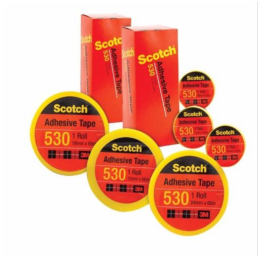 *3M Scotch 530 Transparent Cellulose Tape [3 ROLL]
