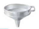 Temo 160 x 150mm Stainless Steel Funnel