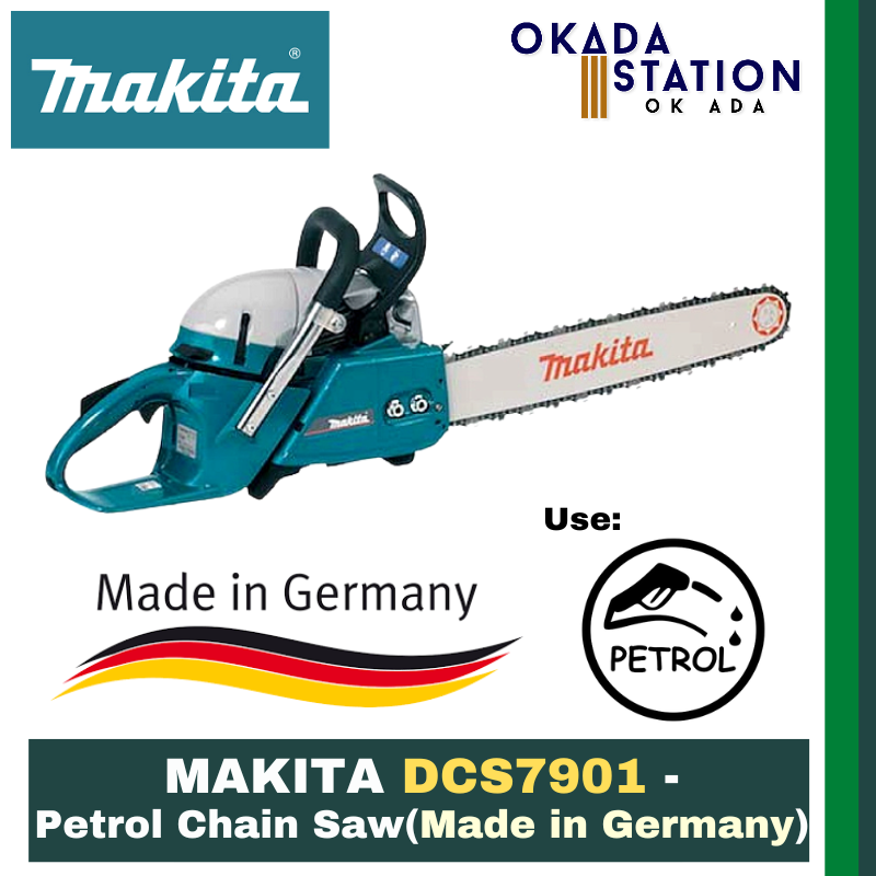 Makita DCS7901 - Petrol Chain Saw (Made on Germany) / Makita Chain Saw / Chain Saw / Saw / Gasoline Machine / Gasoline Chain Saw