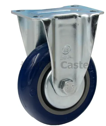 *Black 4 Inch Industrial Rubber Wheel, price per wheel