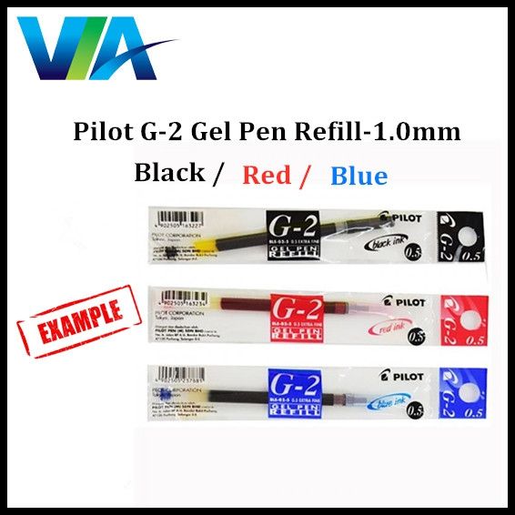 PILOT REFIL G2 1.0 BLUE