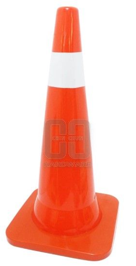 30" PORTABLE REFLECTIVE LIGHWEIGHT SAFETY CONE
