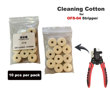 COTTON FOR OFS-04 4IN1 MULTIFUNCTIONAL STRIPPER 10PCS/PACK CS101