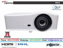 OPTOMA W515 6000 LUMENS WXGA PROJECTOR